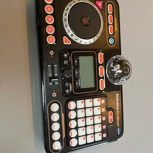 KidiStar DJ Mixer Black by